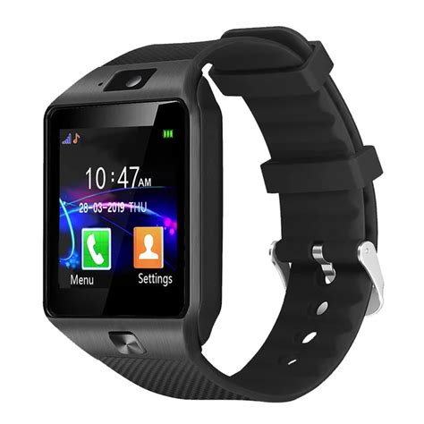 smart watch with sd card slot|smart watch dzo9.